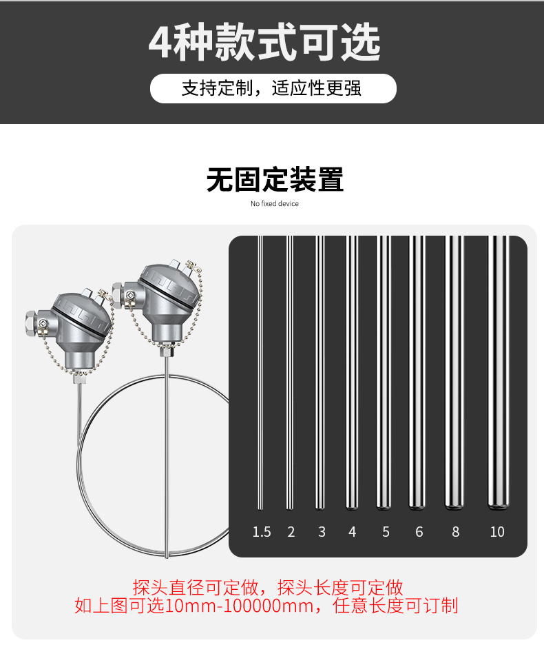 鎧裝熱電偶-阻10_http://m.jscshy.cn_溫度儀表_第7張