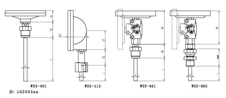WSS工業雙金屬溫度計(通用型螺紋式)_雙金屬溫度計_第3張_重慶西珠儀表科技有限公司 WSS工業雙金屬溫度計(通用型螺紋式)_http://m.jscshy.cn_雙金屬溫度計_第3張