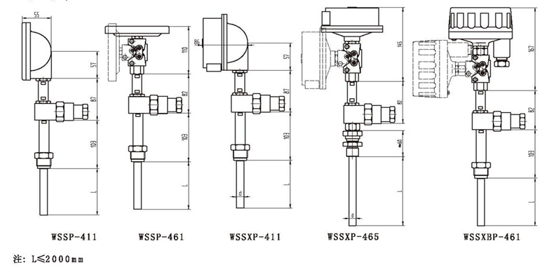 WSSX工業雙金屬溫度計(一體化型螺紋式)_雙金屬溫度計_第3張_重慶西珠儀表科技有限公司 WSSX工業雙金屬溫度計(一體化型螺紋式)_http://m.jscshy.cn_雙金屬溫度計_第3張