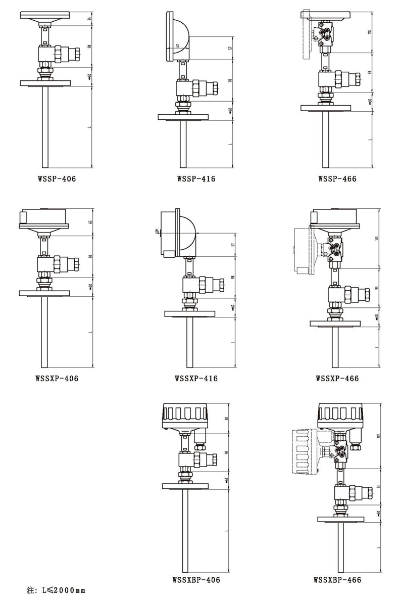 WSSX工業雙金屬溫度計(一體化型法蘭式)_雙金屬溫度計_第3張_重慶西珠儀表科技有限公司 WSSX工業雙金屬溫度計(一體化型法蘭式)_http://m.jscshy.cn_雙金屬溫度計_第3張